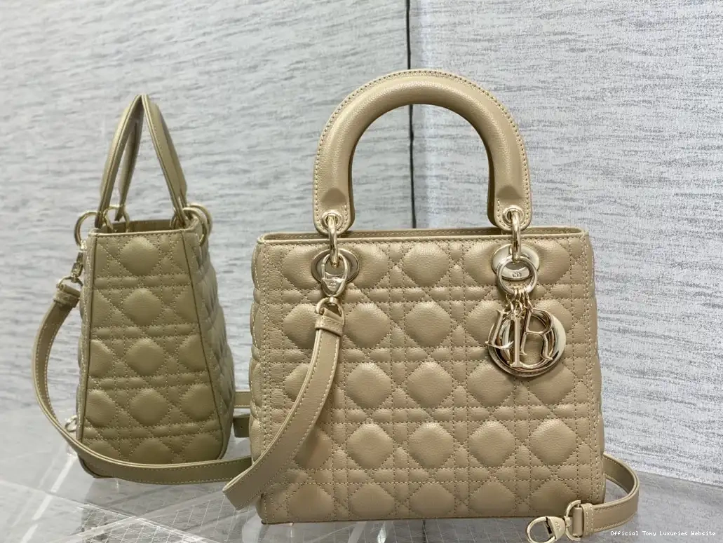 diro Lady Calfskin-24cm large Gold 0703